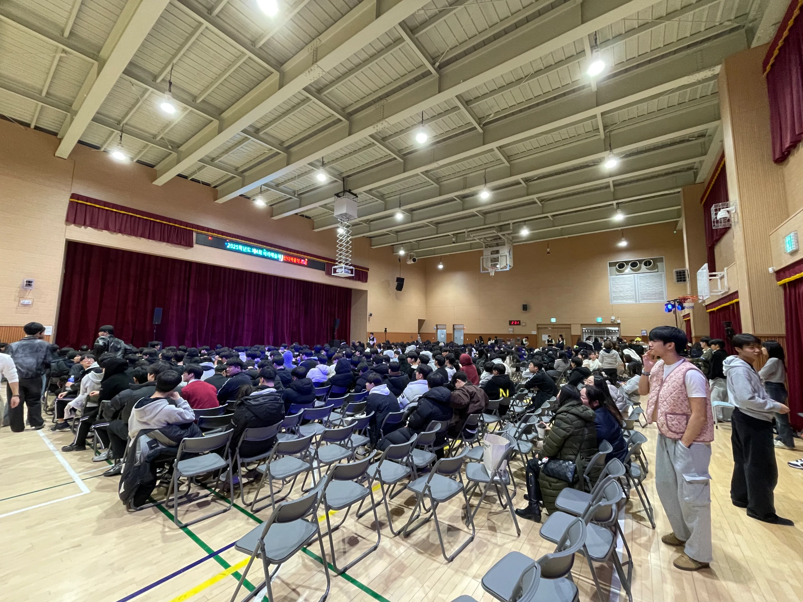 2025 아라고등학교 음향, 조명 설치 및 운영 / 2025 아라고등학교 음향, 조명 설치 및 운영 현장 사진 4