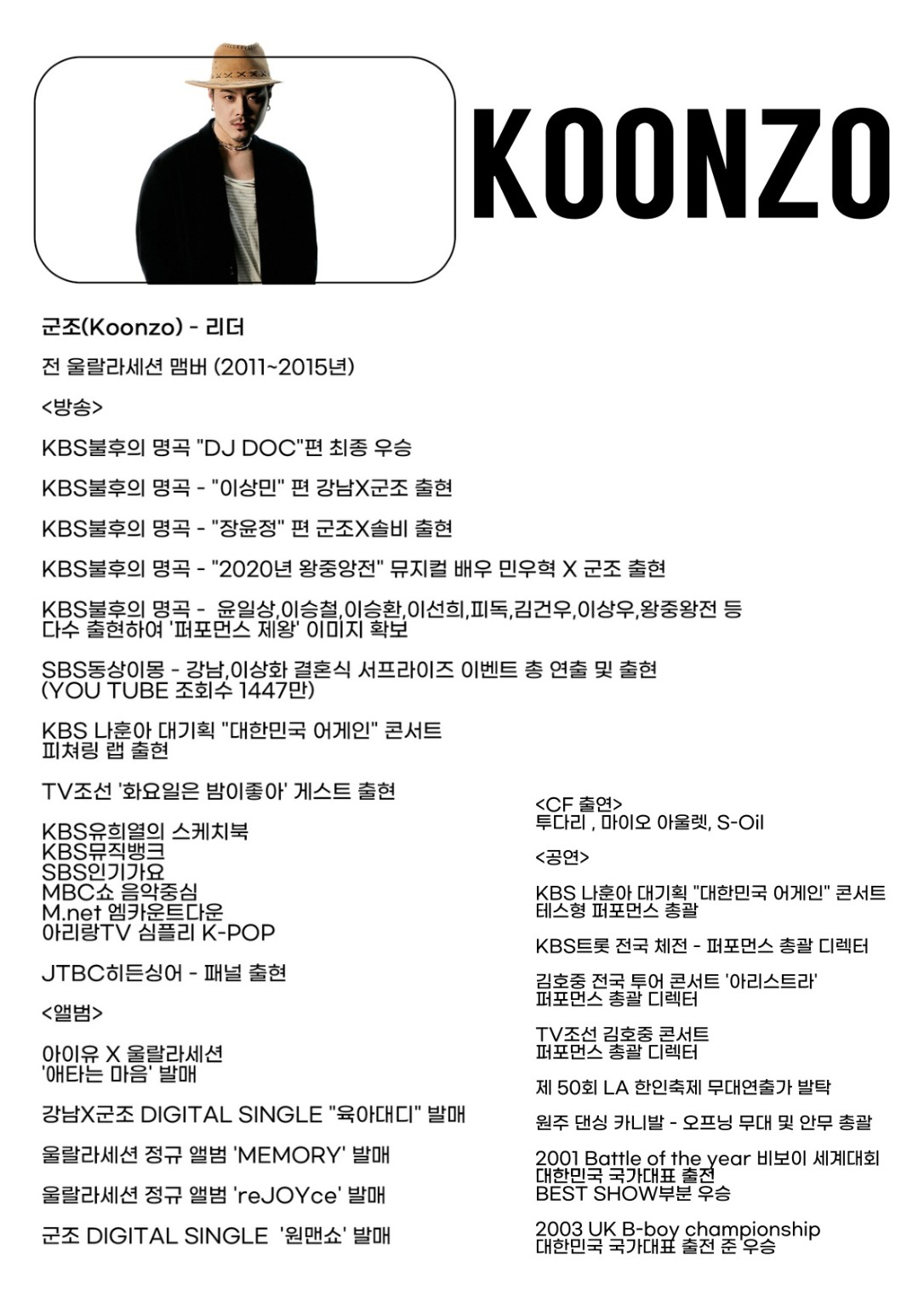 군조 (KOONZO) 추가 사진